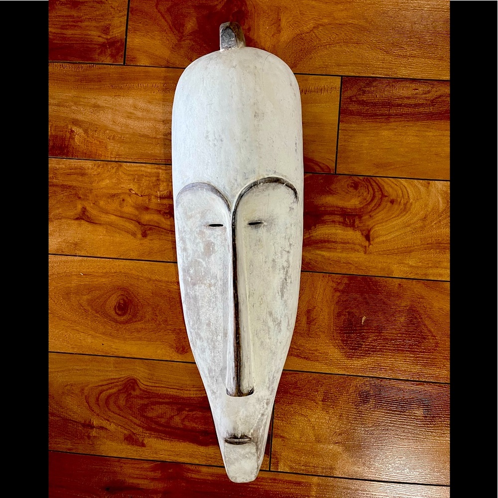 MAGNIFIQUE MASQUE FANG AFRICAIN | BOIS~WOOD